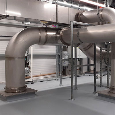 stainless steel ventilation industrial unit