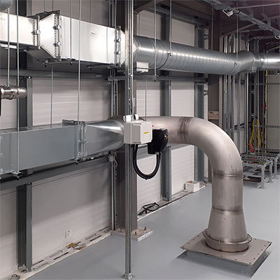 stainless steel ventilation unit