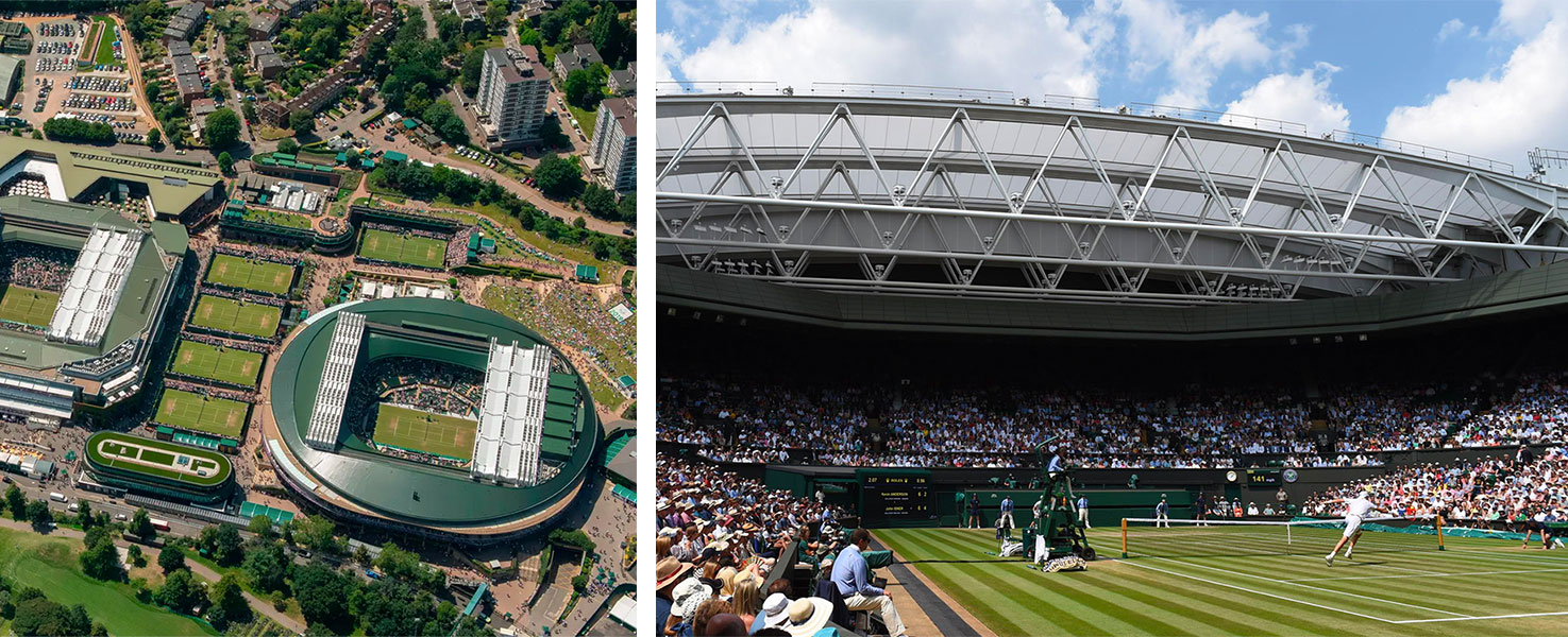 Wimbledon Centre Court & Court 1